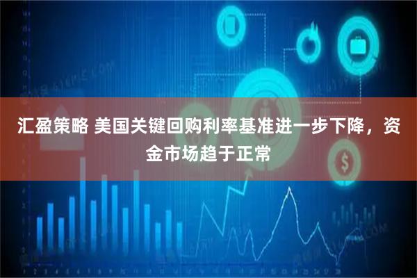 汇盈策略 美国关键回购利率基准进一步下降，资金市场趋于正常