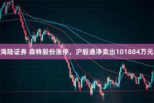海陆证券 森特股份涨停，沪股通净卖出101884万元
